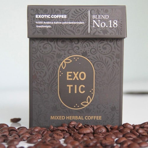 3 Adet Exotic Coffee - Ücretsiz Kargo