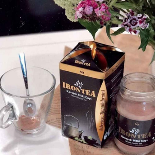 3 Kutu İron Tea Bitki Çayı