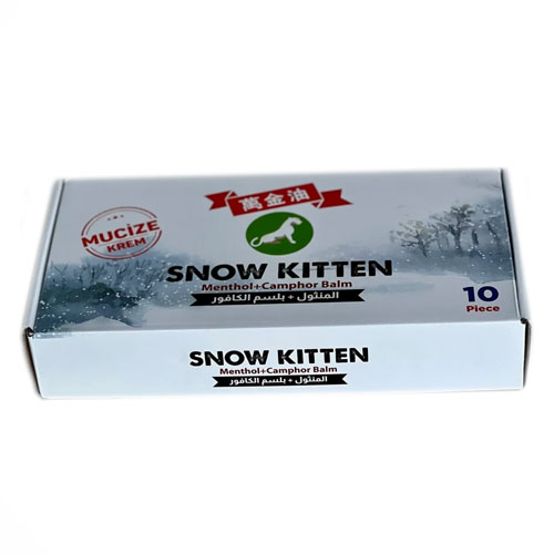 Snow Kitten Menthol Balm Namı Diğer Mucize Krem - 10 Adet